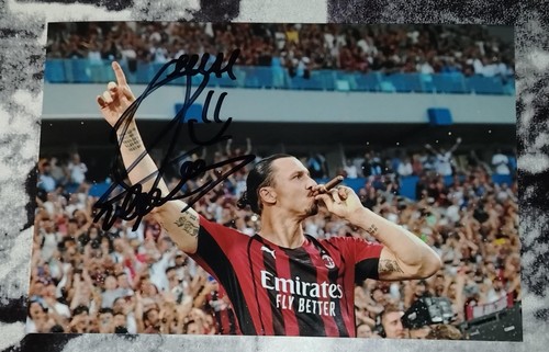Autografo zlatan ibrahimovic - zlatan,