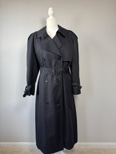 Aquascutum Trench Coat Nero
