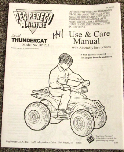 Peg perego adventure thunder - perego,