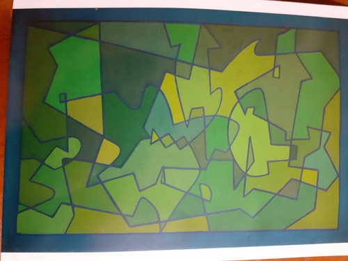 Quadro ollo tela di - quadro,