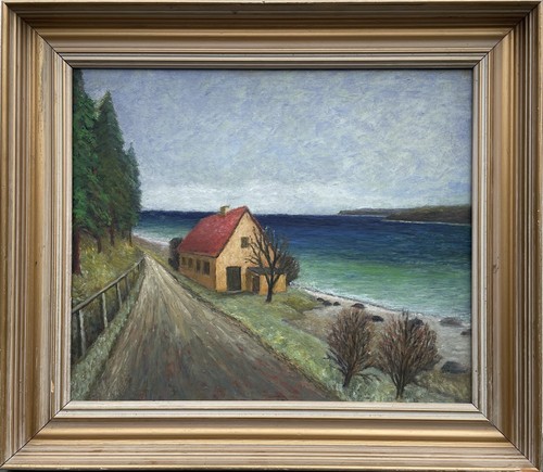 Inconnu pittore casa sulla - casa,