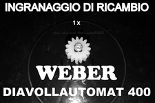 ★INGRANAGGIO DI RICAMBIO 1x DIAPROIETTORE WEBER DIA VOLLAUTOMAT 400★