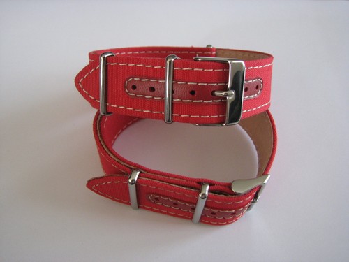 Cinturino cordura e - in, pelle