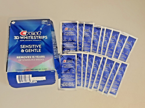 Whitestrips sensitive - 3d,