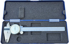 CALIBRO ANALOGICO CON OROLOGIO BORLETTI 155 MM INOX TEMPRATO 0,02 MM COMPARATORE