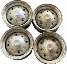 4 CERCHI IN FERRO PER FIAT 600 Serie (55>69)
