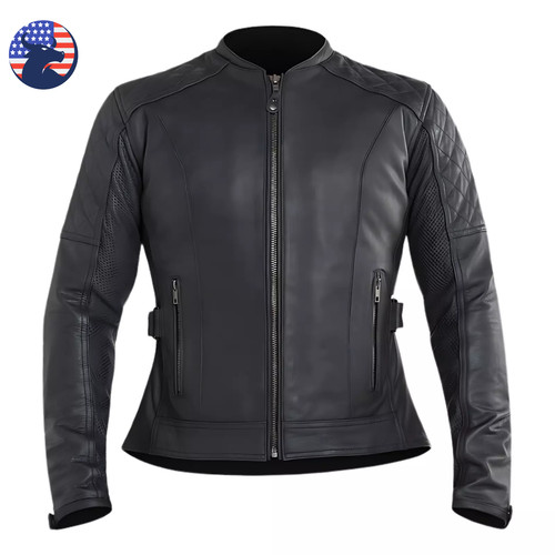 Giacca donna vintage biker