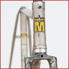 MAFFIOLETTI TELAIO ACCIAIO ANSE BICI DA STRADA VINTAGE OLD ITALIAN KIDS JUNIOR 24