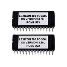 Lexicon 300 v3.5 Reverb / Effects: firmware EPROMs to convert to 300L v3.5L Rom
