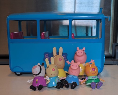 Peppa pig scuolabus completo - scuolabus, e
