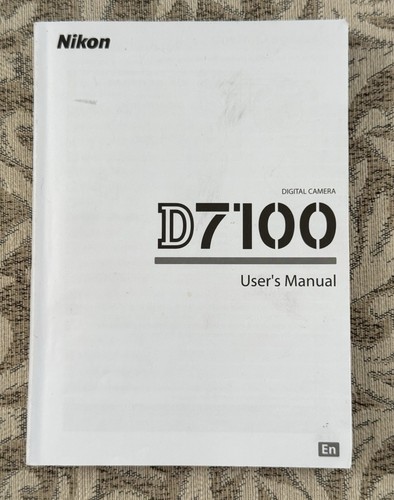 Mint genuine nikon d7100 - nr, mint!
