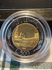500 LIRE BIMETALLICA 1988