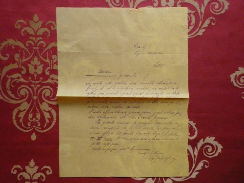 Copia carbone lettera - copia, di