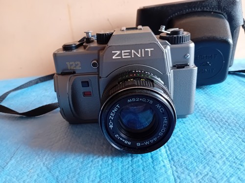 Fotocamera zenit 122 grigia - fotocamera,