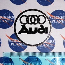 ADESIVO STICKER AUTOCOLLANT VINTAGE AUTO TUNING AUDI ORIGINAL ANNI 80 