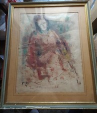 Luigi Roccati (Chieri Torino1906-1967) stupenda opera del 1949 Vendita No Profit