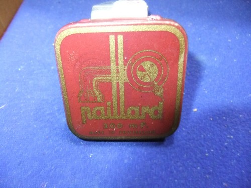 Vtg needle tin - 200, mf
