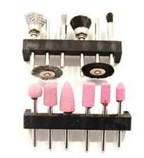 x Set 12 Frese Accessori Per Mini Trapano Smerigliatrice Dremel dfh