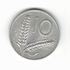 Moneta coin 10 LIRE Repubblica
