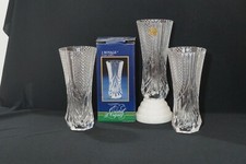 Set 3 vasetti in cristallo