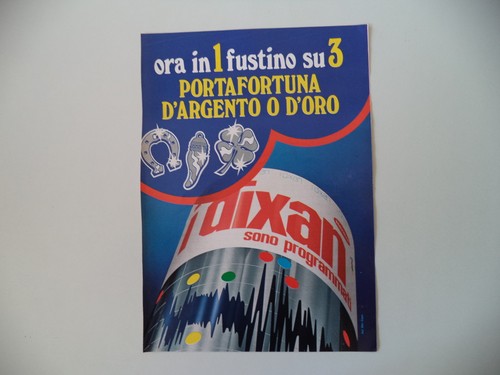 Advertising pubblicità 1973 - advertising,