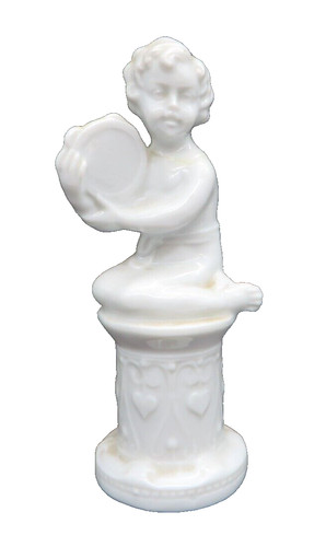 Statuina ceramica bianca - ceramica,