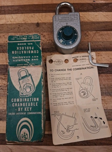Sargent greenleaf inc 8088 - inc.,