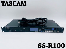 TASCAM SS-R100 Registratore audio stereo a stato solido TEAC Media: CF/SD/SDH...