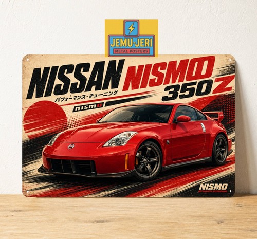 Poster insegna metallo auto - insegna,
