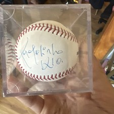 Ronaldinho firmato autografo