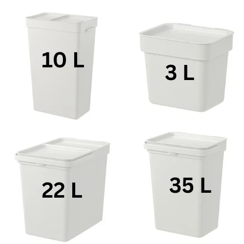 Ikea hållbar pattumiera - hÅllbar,
