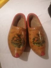 ZOCCOLI OLANDESI  IN LEGNO  FATTI A MANO VINTAGE