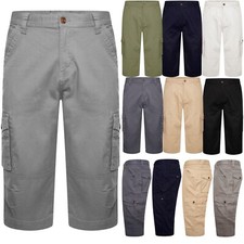 Pantaloncini cargo da uomo 3/4