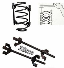 COMPRESSORE MOLLE SMONTAGGIO AMMORTIZZATORI 38 CM 380MM SMONTA COMPRIMI DOPPIO