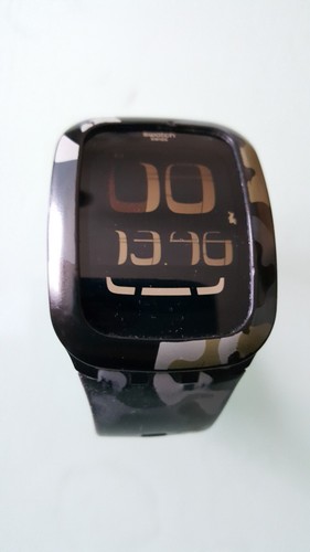Montre swatch touch camouflée - montre,