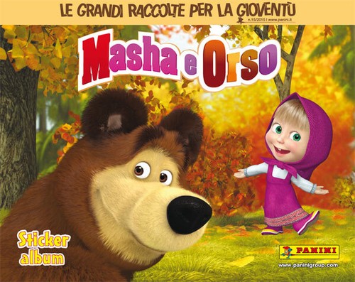 Masha orso album vuoto - orso,