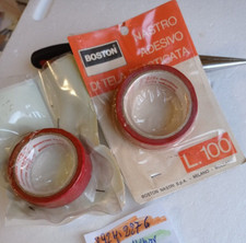 NASTRI MANUBRIO COLORE ROSSO TELA RINFORZATI ANNI 60 NASTRO BICI EPOCA vintage