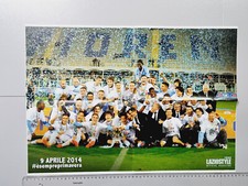 POSTER VITTORIA TIM CUP PRIMAVERA LAZIO STYLE ORIGINALE NUOVO MAI ATTACCATO