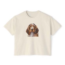 T-shirt donna Basset Fauve de