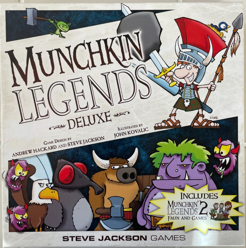 Munchkin legends deluxe gioco - legends,