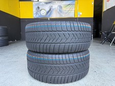 Usato: 2 Gomme 255/35R19 96H XL Pirelli Run Flat Pneumatici Invernali 80%residui