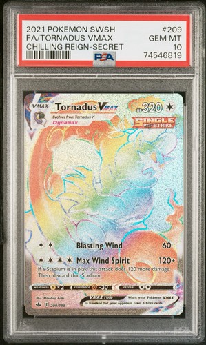 Tornadus vmax 209 198 - tornadus, 209/198