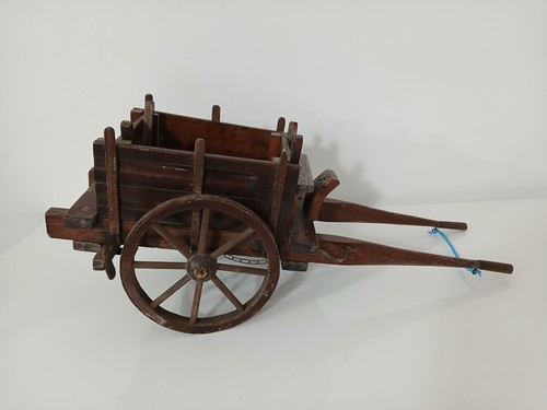 Antico carretto legno - antico,
