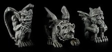 Mini Gargoyle Figure - Set Di