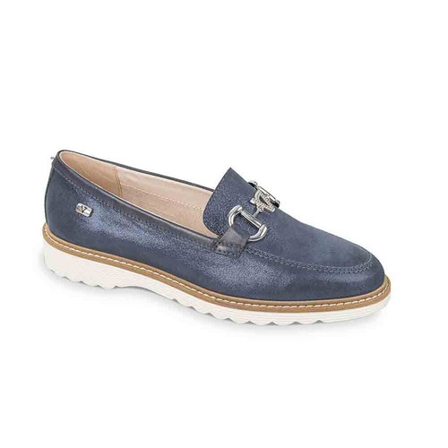 Mocassino donna valleverde - mocassino, blu