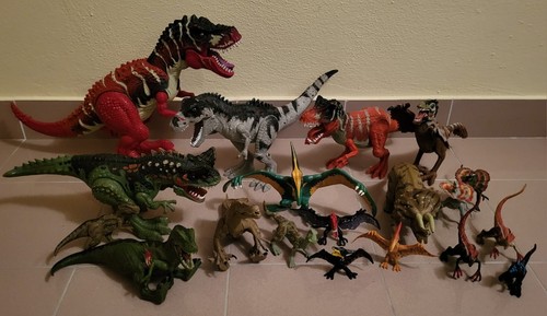 Dinosauri plastica lotto - di, plastica,