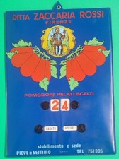 CALENDARIO PERPETUO ANNI 60 ZACCARIA FIRENZE
