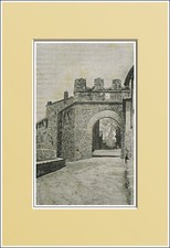 MASSA MARITTIMA.Porta al Salnitro. In Passepartout 1888