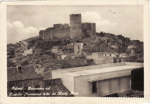 Salemi panorama col castello - col,