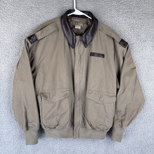 Museo della Bibbia Giacca Uomo Medium Tan Cotone Bomber Full Zip